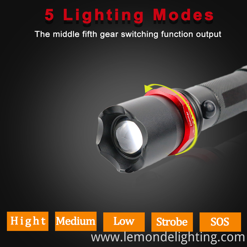 Waterproof LED Flashlight